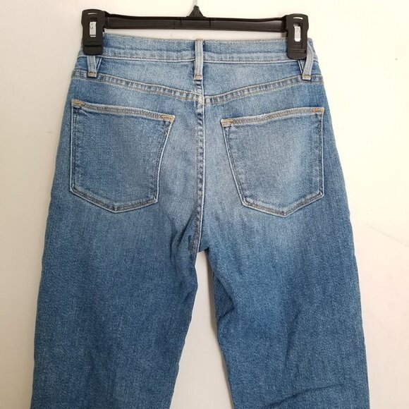 Frame Le High Straight Allowell Crop Ankle Jeans - Picture 7 of 17